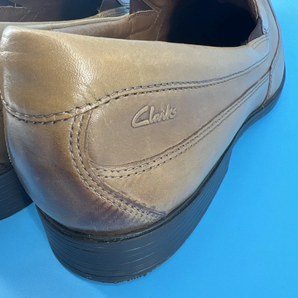 Clarks Collection Ultimate Comfort Men's‎ Loafers Size 14G Brown Tan